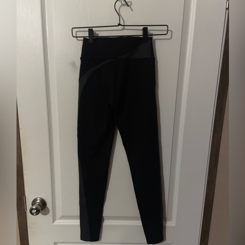 925 Fit Max‎ & Me sport black leggings size small - Picture 3 of 6